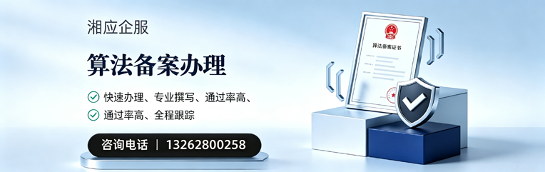 唐山算法备案申报服务