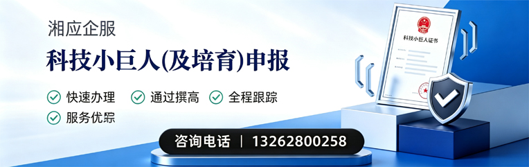 唐山科技小巨人及培育企业申报服务