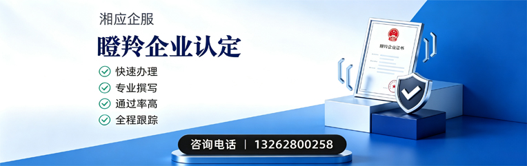 唐山瞪羚企业认定申报服务