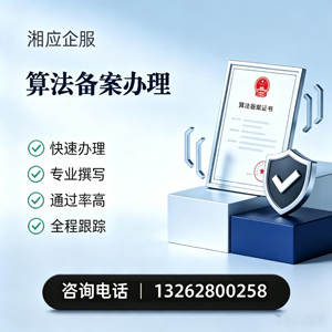 唐山算法备案申报服务
